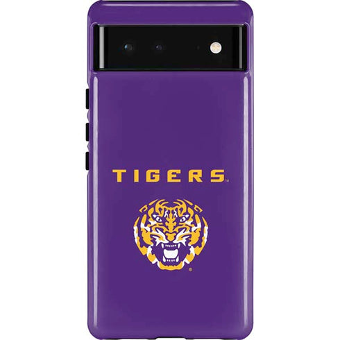LSU Tigers Purple Pixel Cases